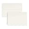Better Office Products Pre-Folded Blank White Cards & Envs Set, Invitation Cards, Heavyweight Cardstock, 5in. x 7in., 100PK 64601 - alternate 1